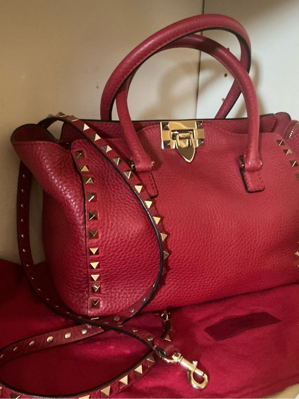 Valentino Garavani Rockstud Shoulder Bag